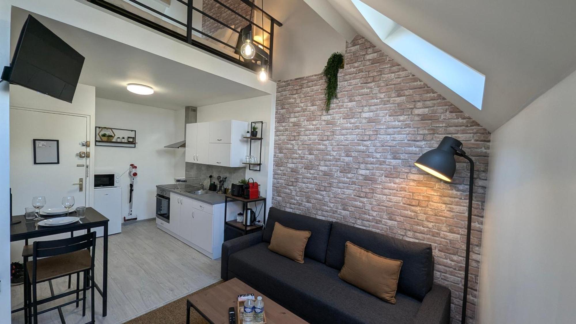 Appartement Le Loft Proche Aeroport Cdg I Paris I Asterix à Dammartin-en-Goele Extérieur photo